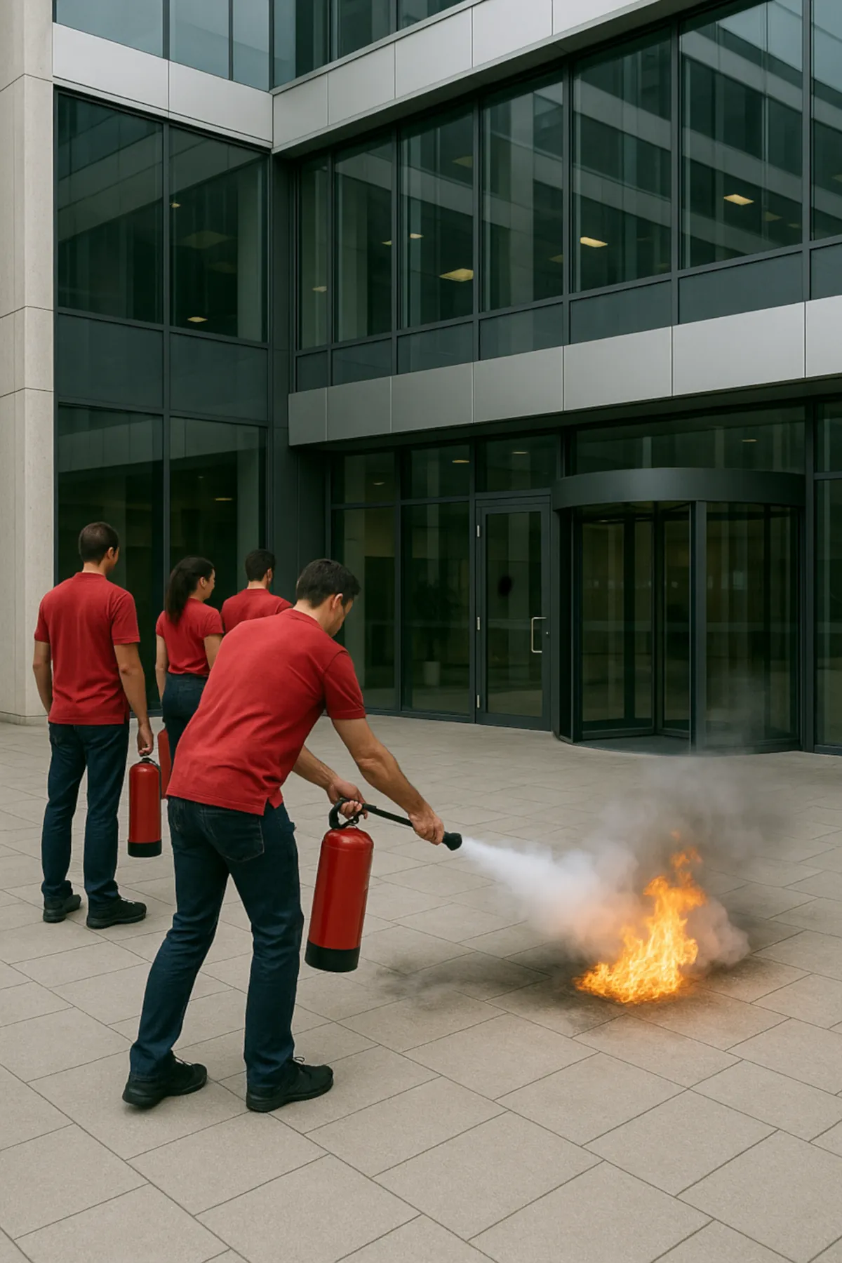 Treinamento de Brigada de Incêndio