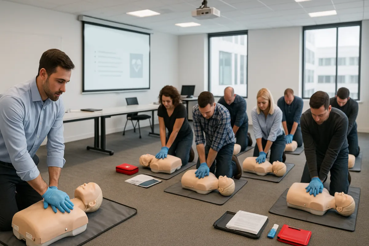 Treinamentos — Brigada, Primeiros Socorros, NR-10, NR-35, CIPA, EPI